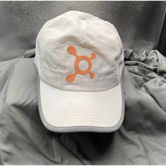 Orange Theory Fitness Orange Splat  White/Gray Adjustable Baseball Cap - Picture 1 of 12